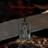 Temperance Major Arcana Tarot Stainless Steel Necklace sold by GTHIC