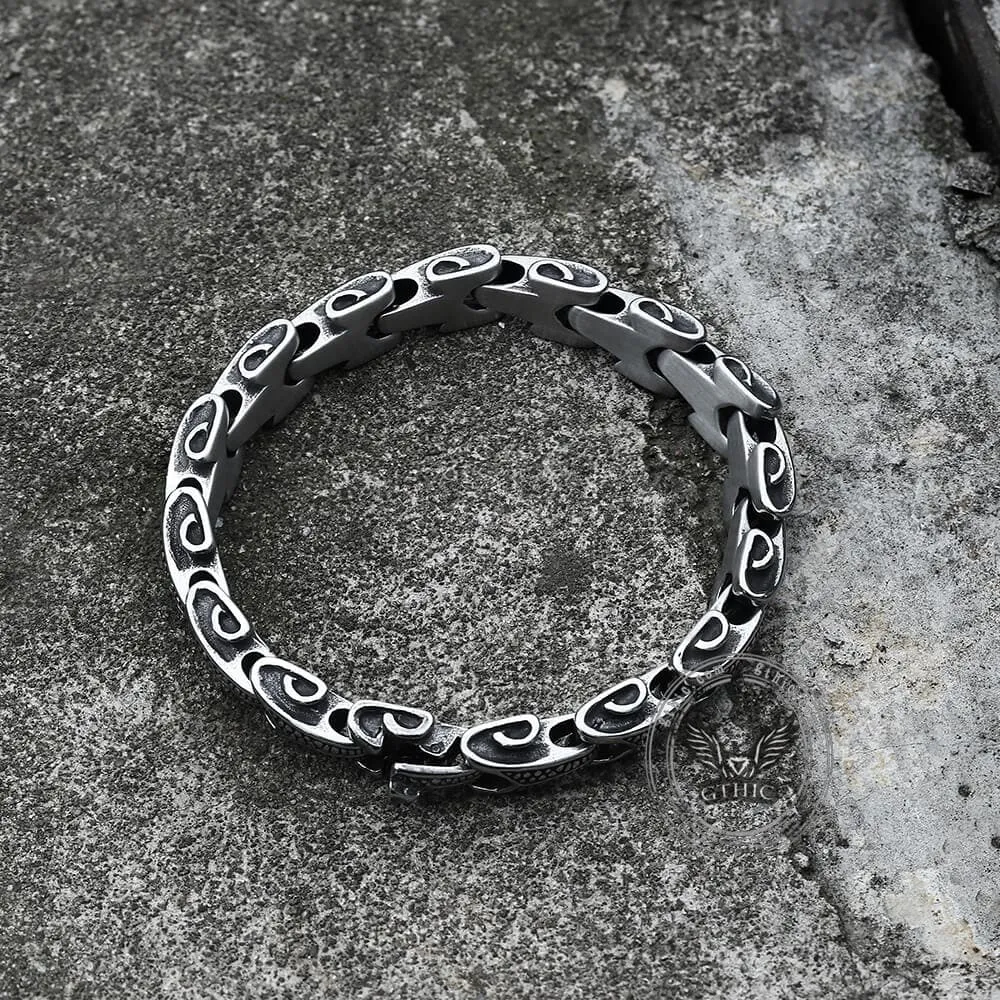 Vintage Dragon Bones Stainless Steel Animal Bracelet sold by GTHIC product image thumbnail 5