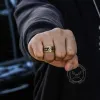 Freemasonry Symbol Stainless Steel Spinner Ring sold by GTHIC