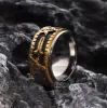 Freemasonry Symbol Stainless Steel Spinner Ring sold by GTHIC