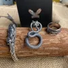 3 Pcs Ferocious Snake Jewelry Set sold by GTHIC