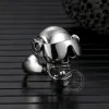 Vintage Goggles Skull Stainless Steel Ring sold by GTHIC