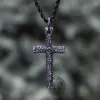 Vintage Evil Eye Cross Stainless Steel Pendant sold by GTHIC