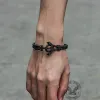Anchor Design Stainless Steel Braided Bracelet sold by GTHIC