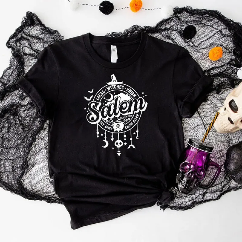 Local Witches Union Salem Short Sleeve T-shirt made by GTHIC