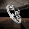 Anchor Design Stainless Steel Braided Bracelet sold by GTHIC
