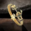 Anchor Design Stainless Steel Braided Bracelet sold by GTHIC