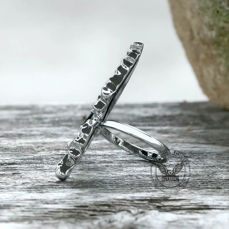 Black Liquid Butterfly Alloy Ring sold by GTHIC product image thumbnail 4