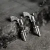 Pistol Sterling Silver Stud Earrings sold by GTHIC