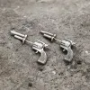 Pistol Sterling Silver Stud Earrings sold by GTHIC