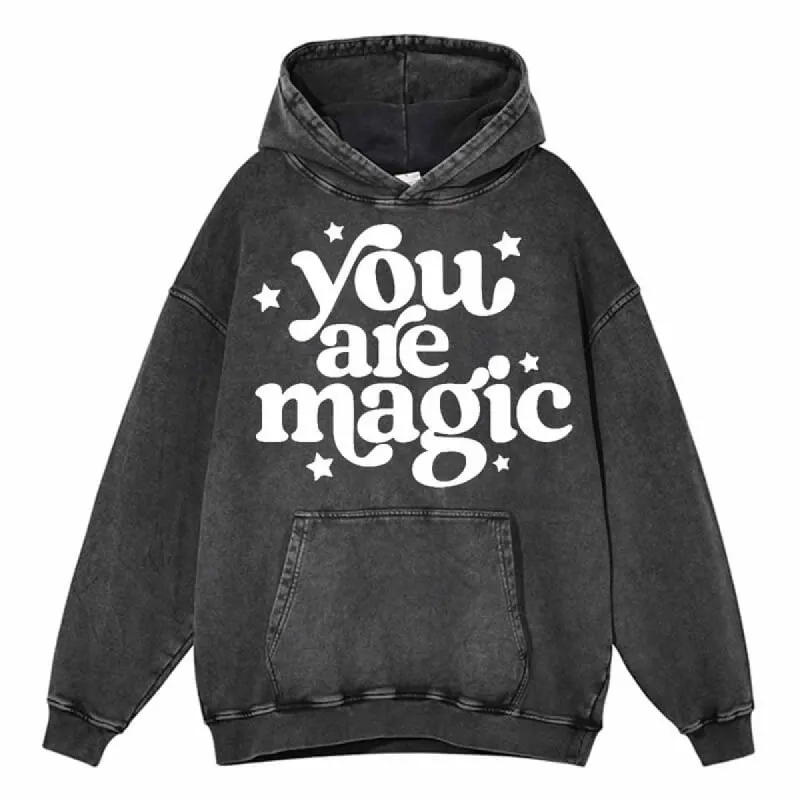 Vintage Washed You Are Magic Hoodie sold by GTHIC