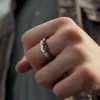 Egyptian Apophis Serpent Sterling Silver Ring sold by GTHIC