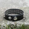 Punk Alloy Leather Spiked Bracelets sold by GTHIC