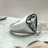 Bull Stainless Steel Signet Animal Ring sold by GTHIC