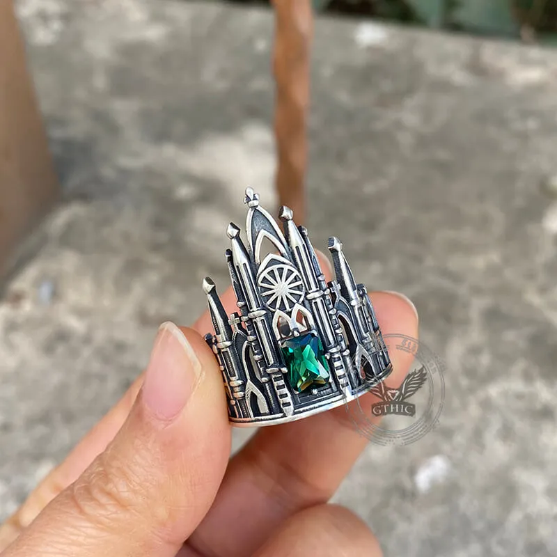 Gothic Church Sterling Silver Christian Ring sold by GTHIC product image thumbnail 2