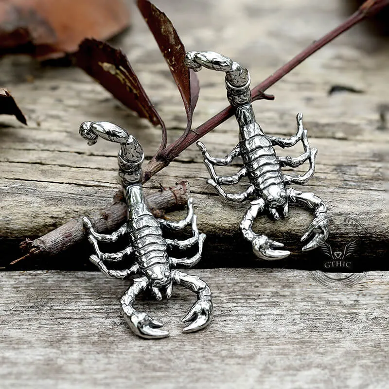 Scorpion Stainless Steel Stud Earrings sold by GTHIC product image thumbnail 2