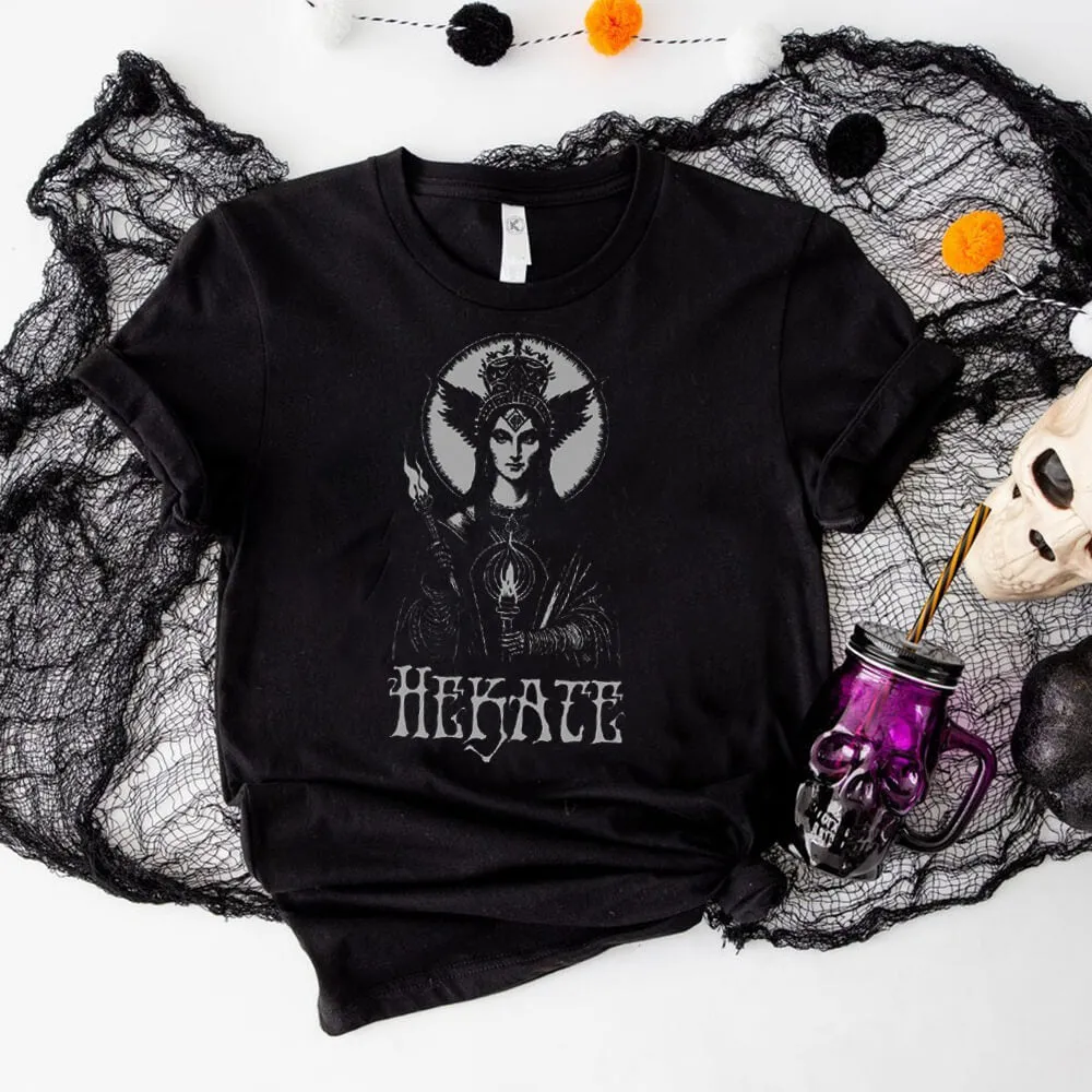 Goddess Hekate Short Sleeve T-shirt sold by GTHIC