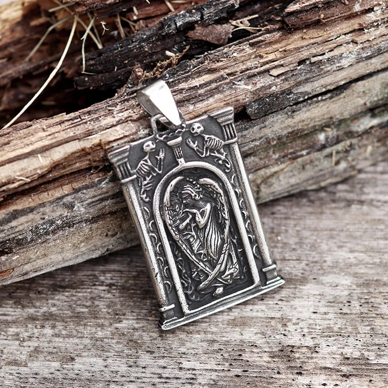 Heaven's Gate Angel Stainless Steel Pendant sold by GTHIC