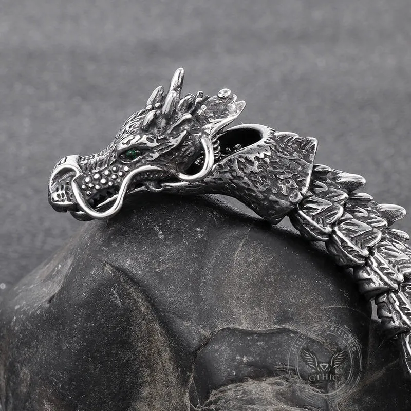 Chinese Dragon Stainless Steel Animal Bracelet sold by GTHIC product image thumbnail 4