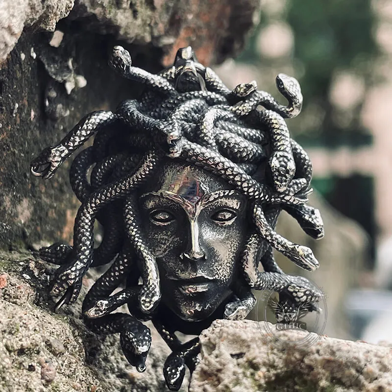 Greek Medusa Stainless Steel Pendant sold by GTHIC product image thumbnail 3
