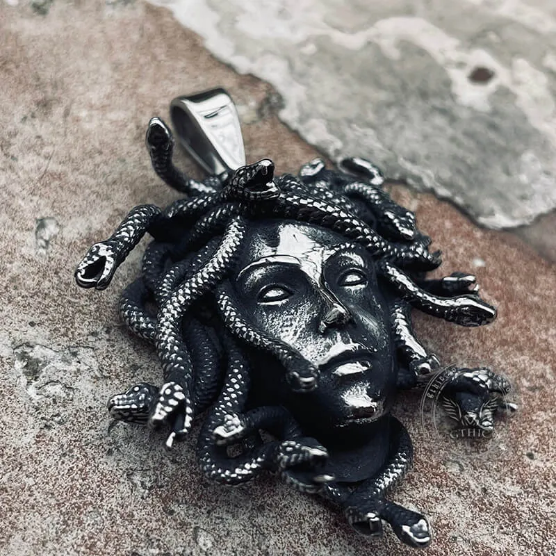 Greek Medusa Stainless Steel Pendant sold by GTHIC product image thumbnail 4