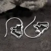 Hollow Skull Stainless Steel Earrings sold by GTHIC