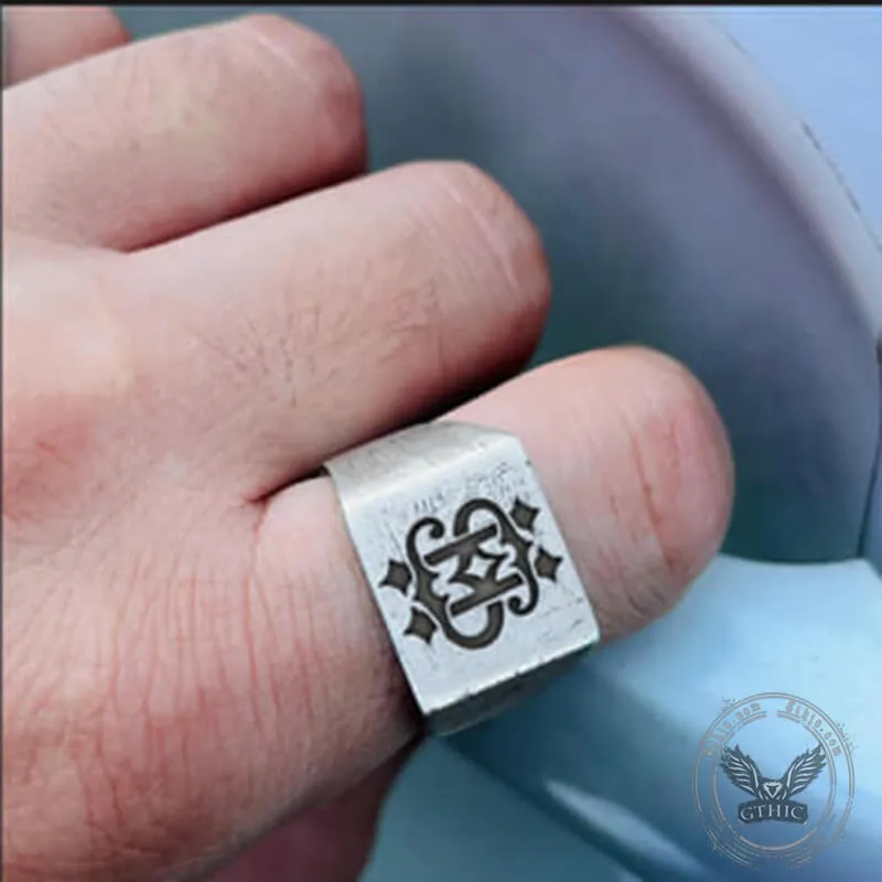 Vintage 26 Alphabet Sterling Silver Ring sold by GTHIC product image thumbnail 3