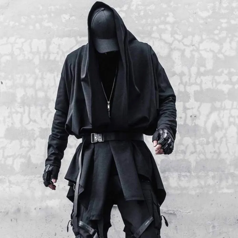 Dark Wizard Gothic Long Hooded Cloak sold by GTHIC