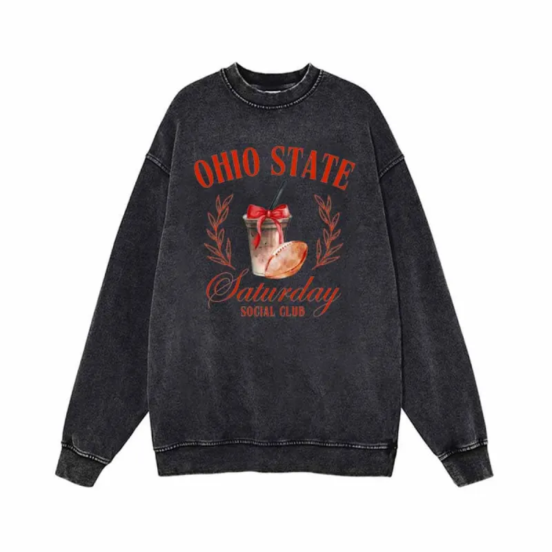 Ohio State Saturday Social Club Sweatshirt sold by GTHIC