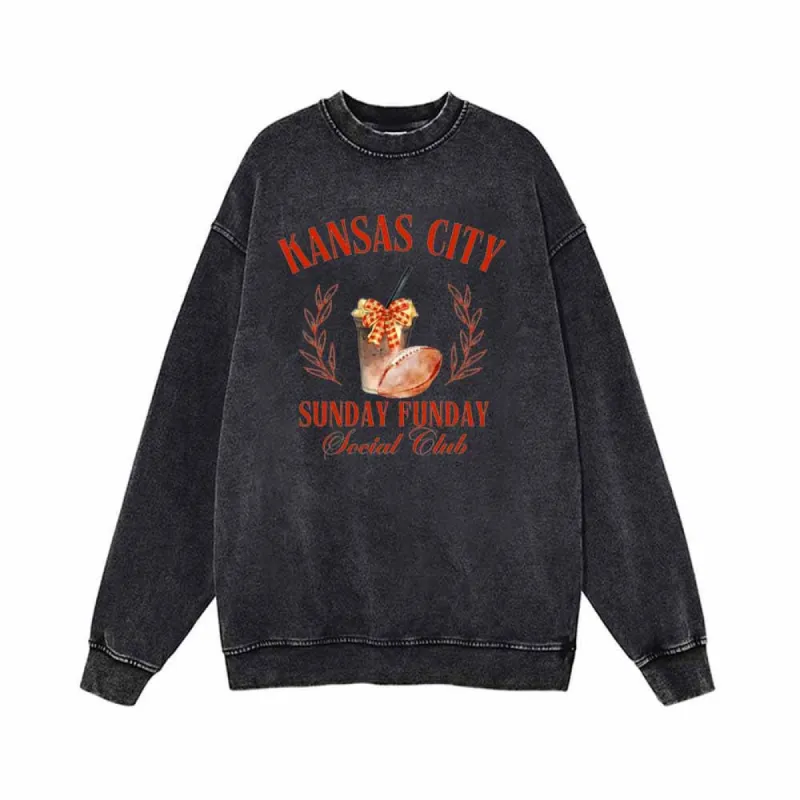 Kansas City Sunday Funday Social Club Sweatshirt sold by GTHIC