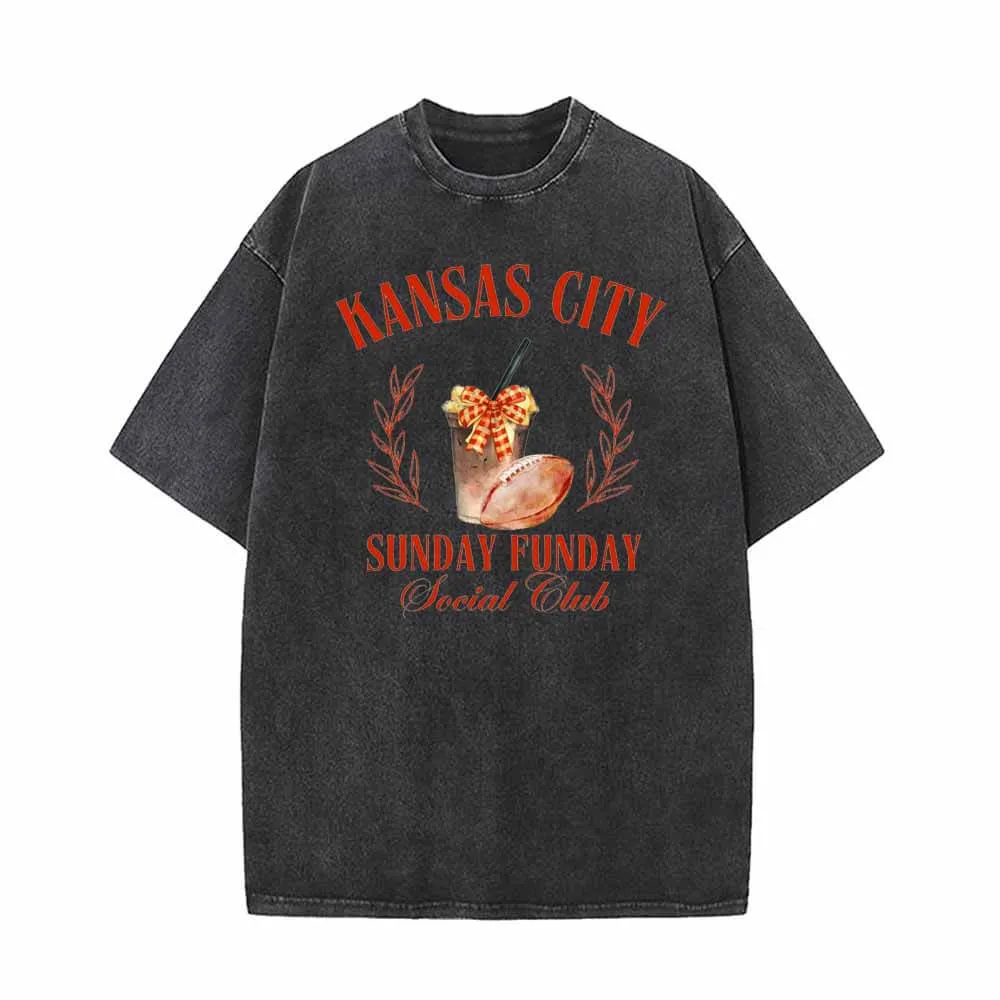 Kansas City Sunday Funday Social Club T-shirt sold by GTHIC