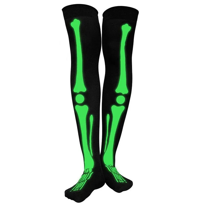Skeleton Bones Luminous Gloves Socks Set sold by GTHIC product image thumbnail 4