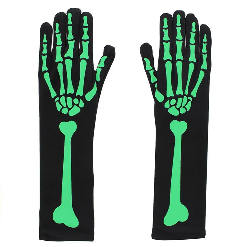 Skeleton Bones Luminous Gloves Socks Set sold by GTHIC product image thumbnail 5