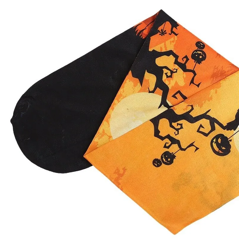 Halloween Ghost Pumpkin Bat Print Socks sold by GTHIC product image thumbnail 3