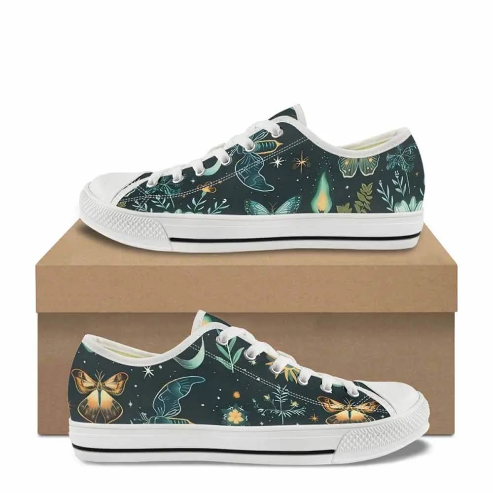 Vintage Fairy Butterfly Stars Canvas Shoes sold by GTHIC