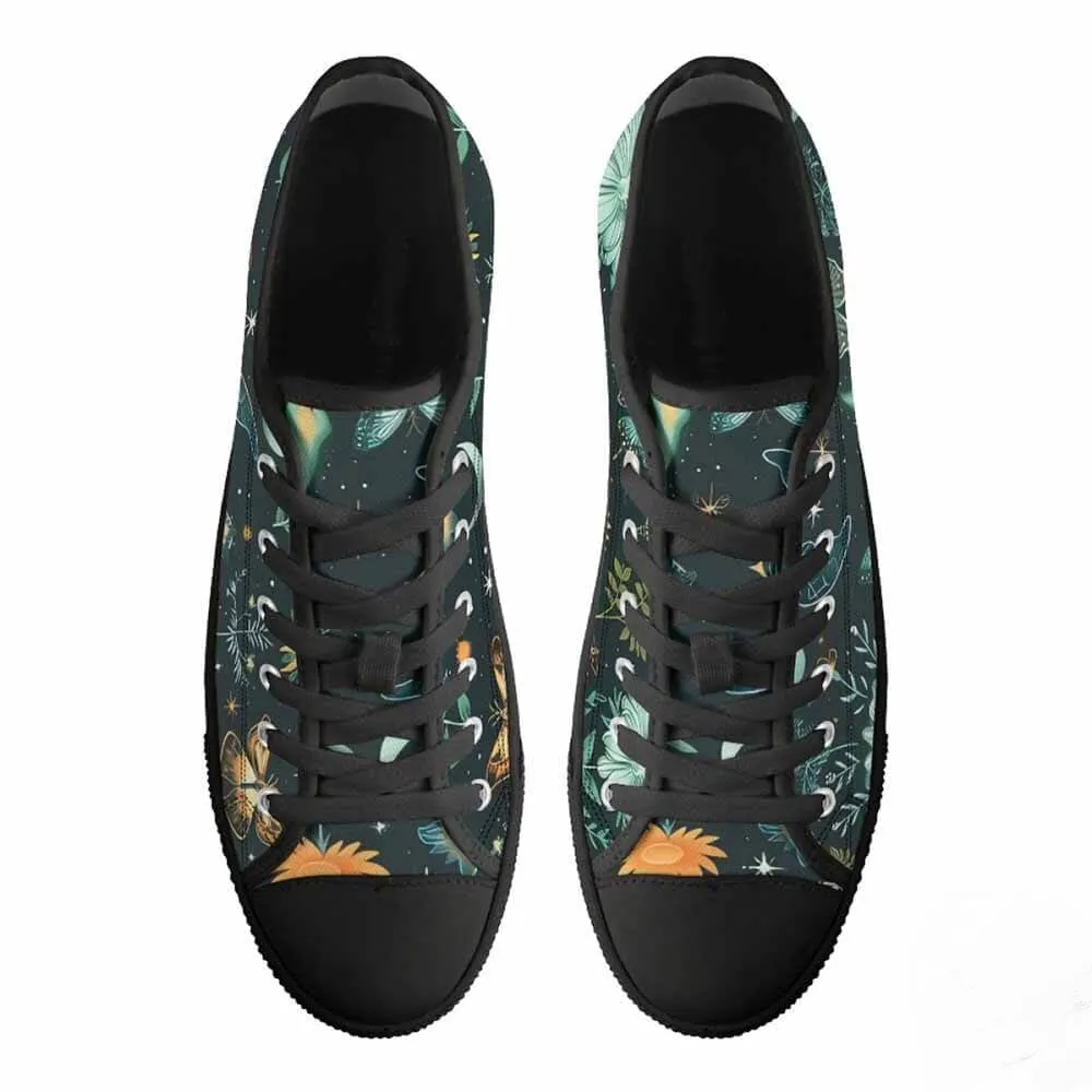 Vintage Fairy Butterfly Stars Canvas Shoes sold by GTHIC product image thumbnail 4
