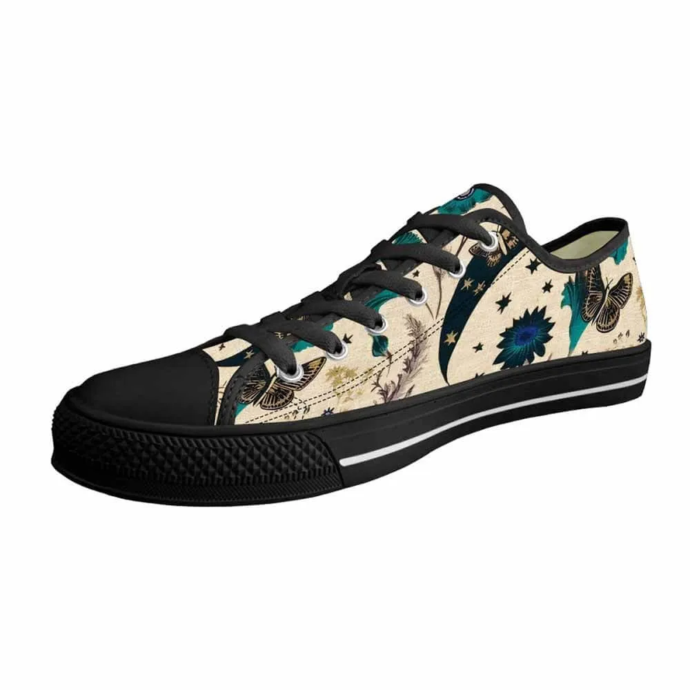 Vintage Flower Butterfly Canvas Shoes sold by GTHIC product image thumbnail 5