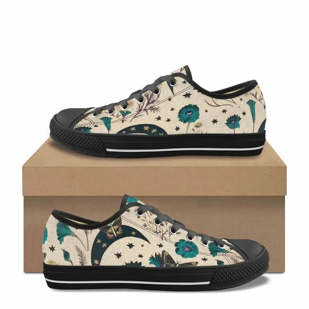 Vintage Flower Butterfly Canvas Shoes sold by GTHIC product image thumbnail 2