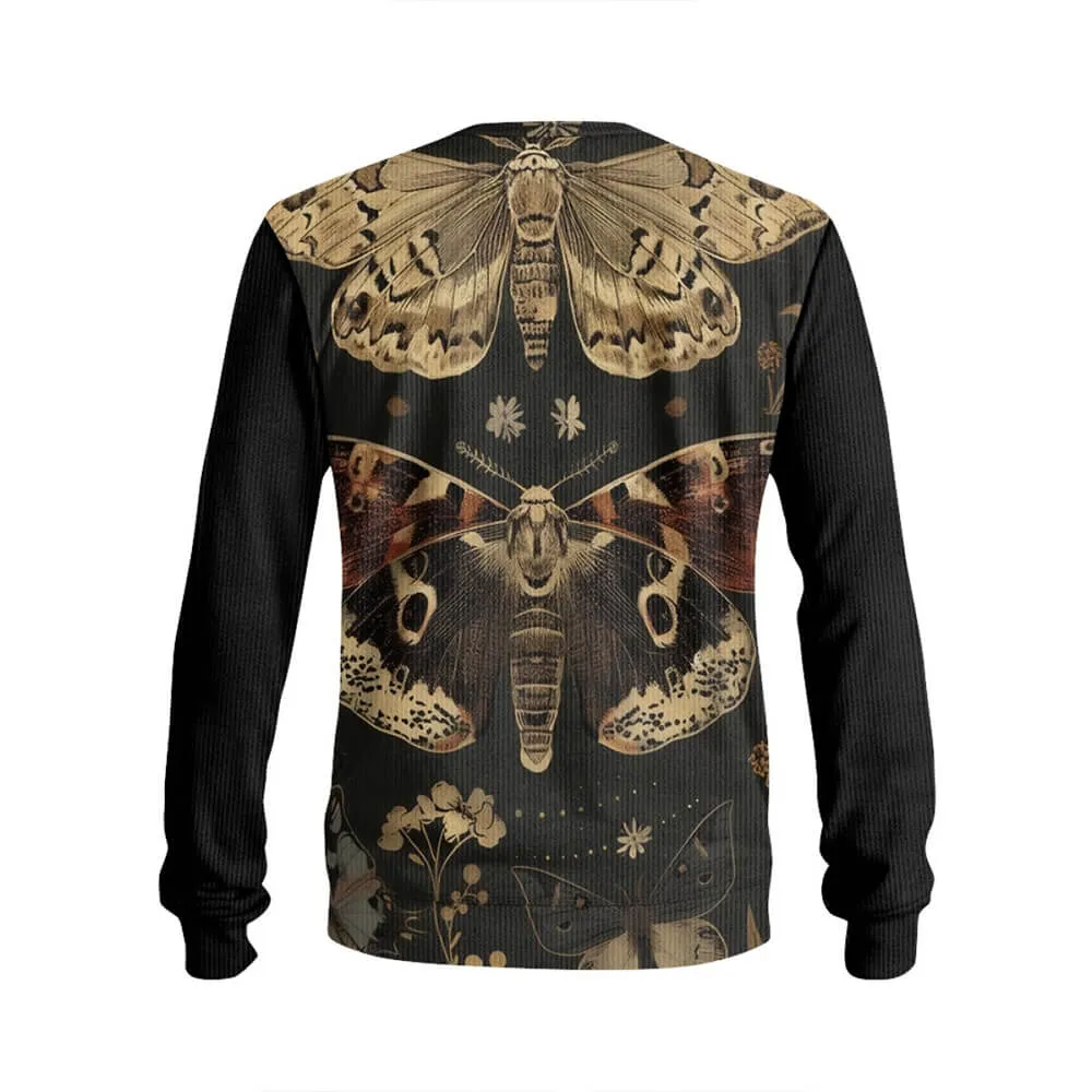 Vintage Flying Moth And Flower Sweater sold by GTHIC product image thumbnail 3