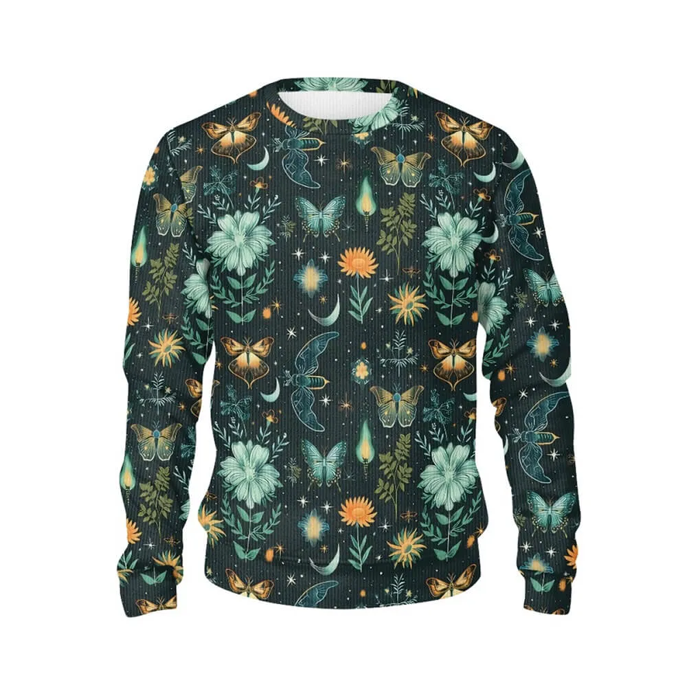 Fairy Flower Fire Butterfly Sweater sold by GTHIC product image thumbnail 2