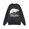 Black Death Rat Plague Vintage Vintage Washed Sweatshirt sold by GTHIC