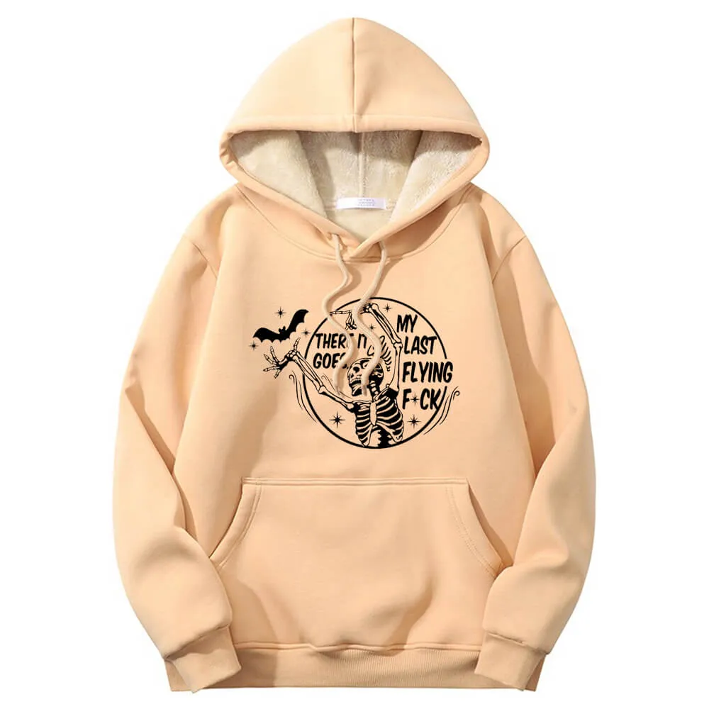 Multicolor Bat Skull Letters Fleece Crew Collar Hoodie sold by GTHIC product image thumbnail 3