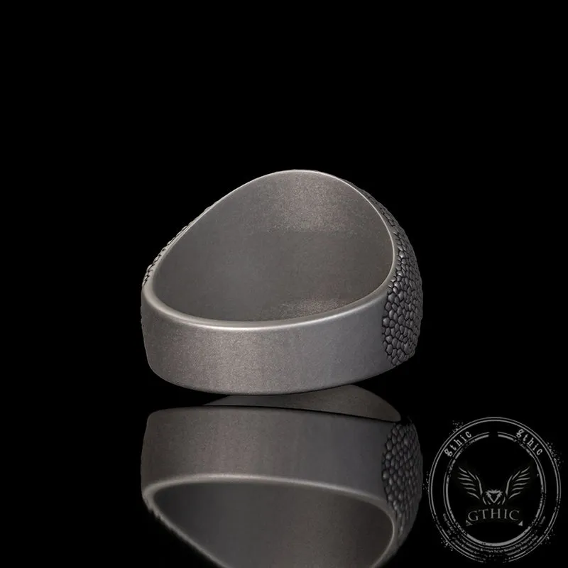 Fierce Dragon Eye Sterling Silver Ring sold by GTHIC product image thumbnail 5