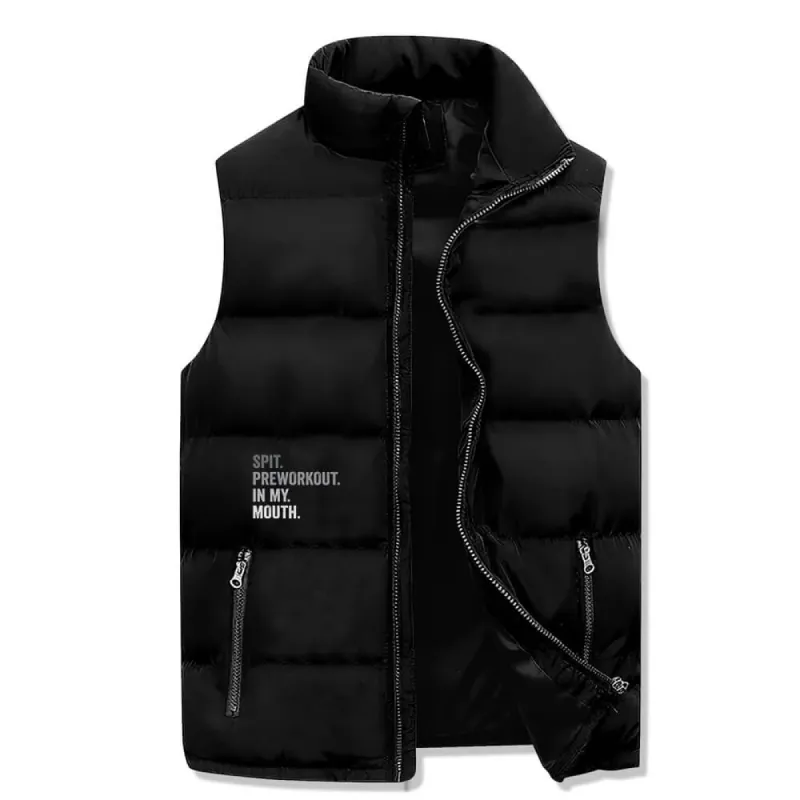 Spit Preworkout In My Mouth Warm Vest Top sold by GTHIC