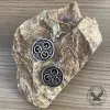 Viking Round Celtic Knot Stainless Steel Earrings sold by GTHIC