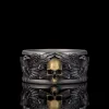 Skull Double Eagle Sterling Silver Ring sold by GTHIC