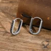 U Shaped Viking Runes Stainless Steel Earrings sold by GTHIC