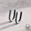 U Shaped Viking Runes Stainless Steel Earrings sold by GTHIC