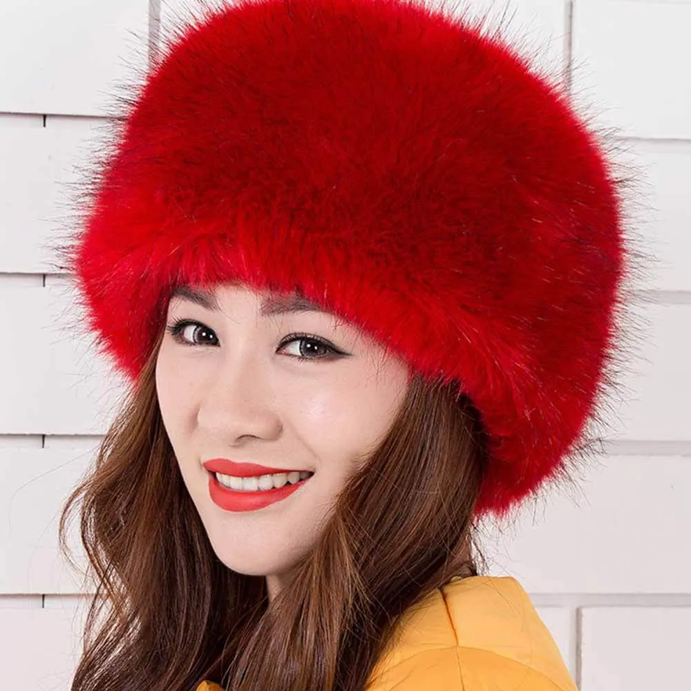 Stylish Round Plush Warm Hat sold by GTHIC product image thumbnail 4