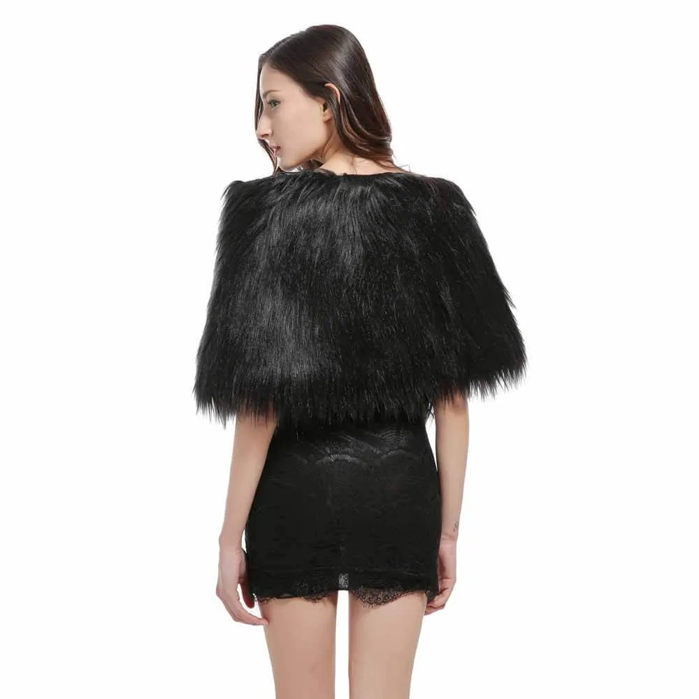 Gorgeous Faux Fur Plush Shawl sold by GTHIC product image thumbnail 5